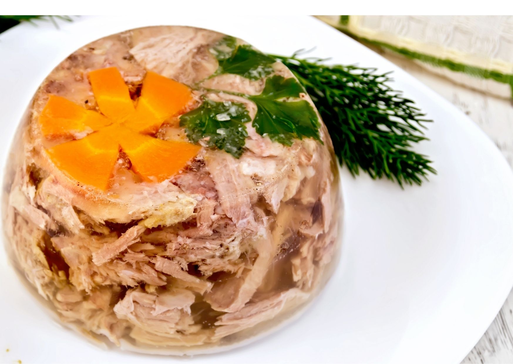 Piftie de curcan cu brunoiz de legume - Cantina On Set